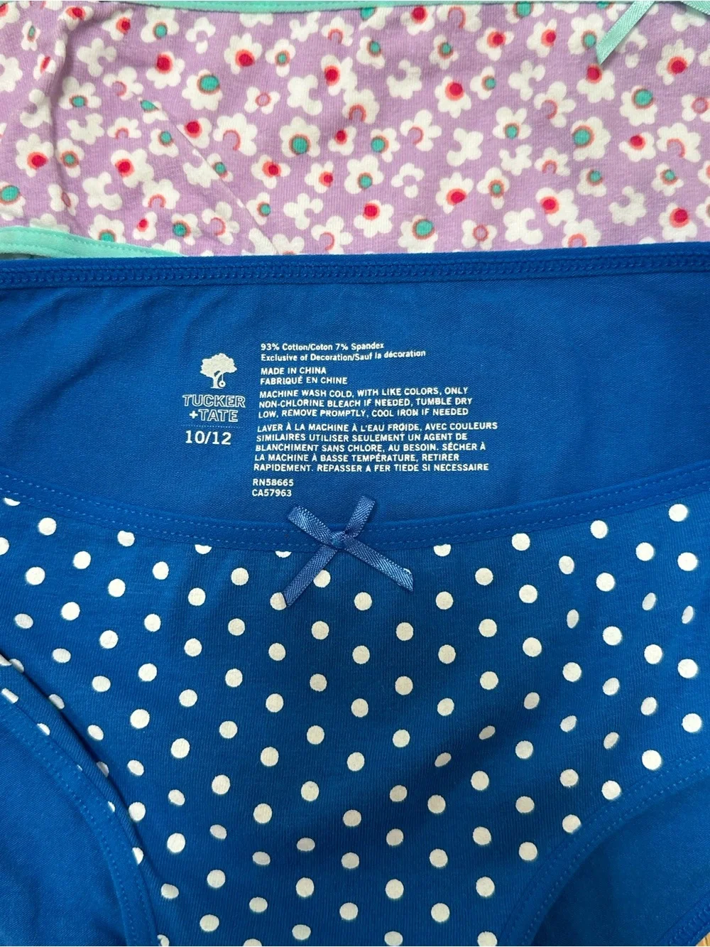 Tucker + Tate Girls Underwear Lot of 14 Size 10/12 NWOT